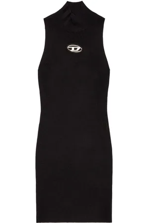 Diesel Vestido M-Onervax con cuello falso