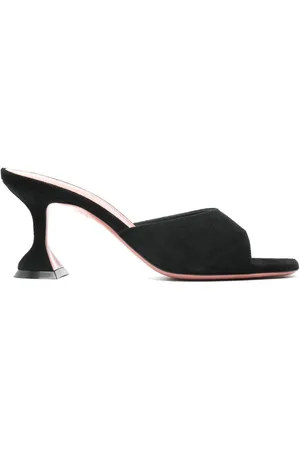 Amina Muaddi Mules Lupita con tacón de 70mm