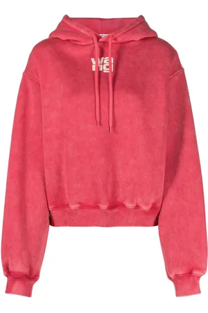 Alexander Wang Hoodie con logo de goma
