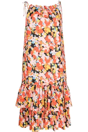 Plan C Vestido con estampado floral