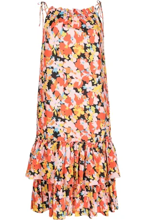 Plan C Vestido con estampado floral