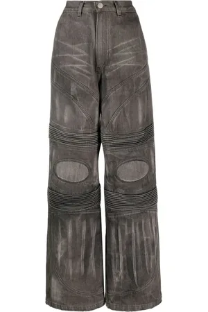 ALMAZ Jeans biker con rodilleras