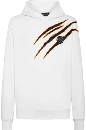 Philipp Plein Hoodie con logo estampado