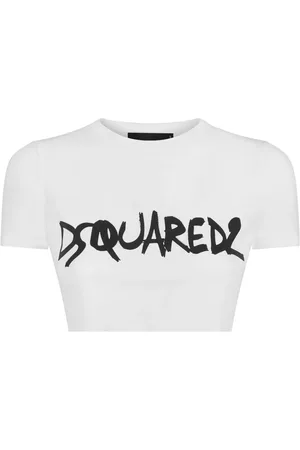 Dsquared2 Playera corta con logo estampado