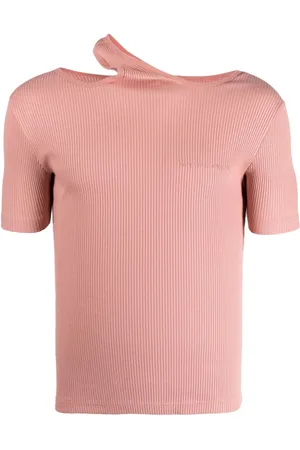Y / PROJECT Playera tejida de canalé Classic Double Collar