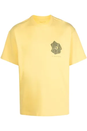 Objects IV Life Playera con logo estampado y cuello redondo