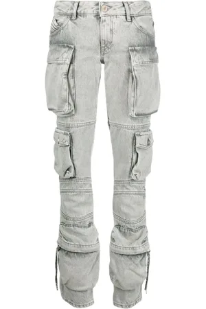 The Attico Jeans cargo Essie