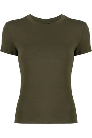 THOM KROM Playera manga corta con cuello redondo