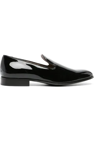Gianvito Rossi Mocasines de charol