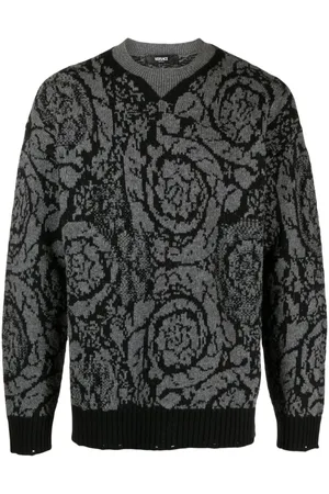 VERSACE Suéter con motivo Barocco