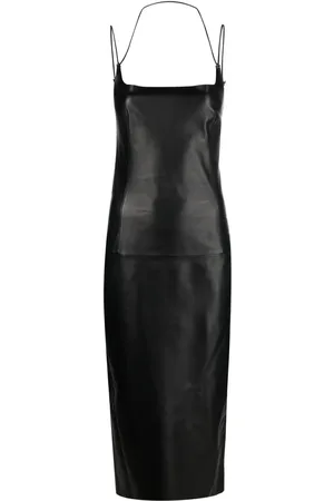 The Attico Vestido con cuello halter