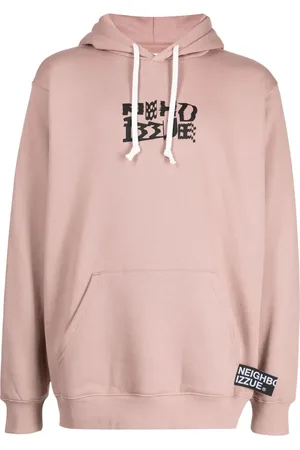 Izzue Sudadera con logo estampado de x Neighborhood
