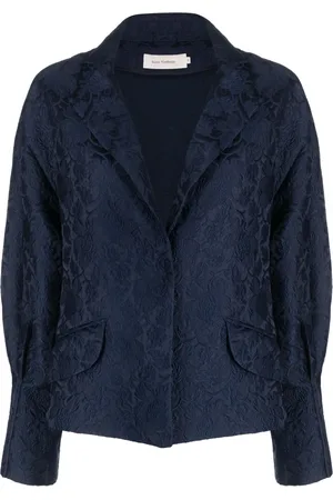 Silvia Tcherassi Blazer en jacquard Sorrento con botones