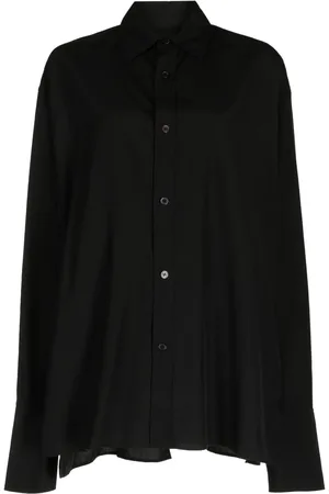 YOHJI YAMAMOTO Camisa con panel drapeado
