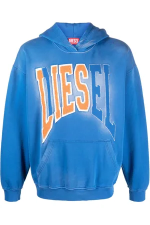 Diesel Hoodie S-Boxt con logo afelpado