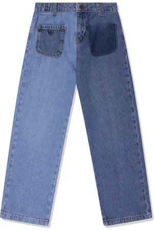 Emporio Armani Jeans rectos con placa del logo