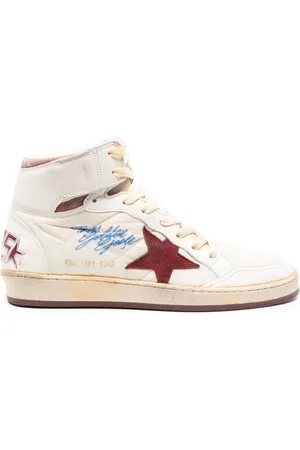 Golden Goose Tenis Sky Star con detalles del logo