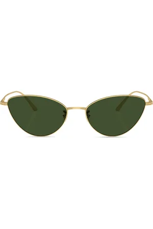 Oliver Peoples Lentes de sol con armazón cat eye 1998