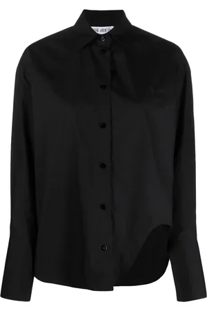 The Attico Camisa Eliza con logo bordado
