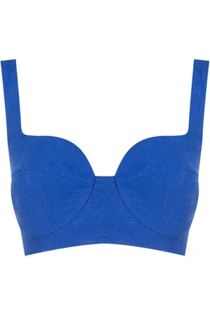 Lenny Niemeyer Top corto con cuello en V