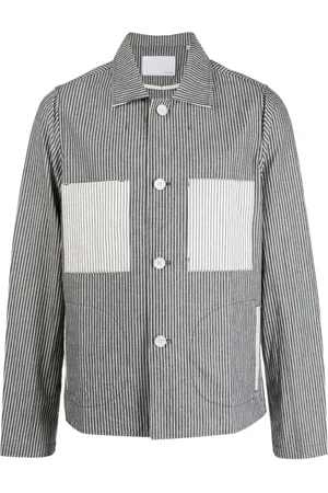 PRIVATE STOCK Sobrecamisa The Musashi con motivo de rayas