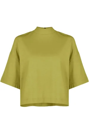 Lenny Niemeyer Playera con cierre y cuello falso