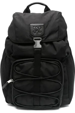 Palm Angels Mochila con monograma en relieve