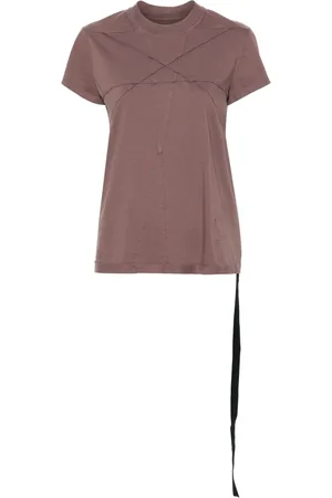 Rick Owens Playera con costuras del mismo tono