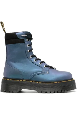 Dr martens flores azules best sale