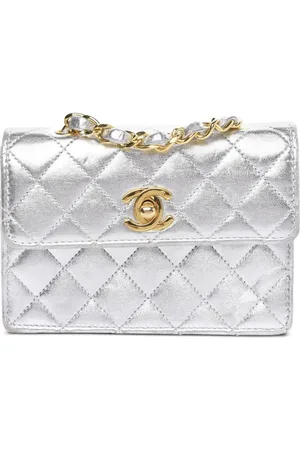 CHANEL Bolsa de hombro Classic Flap mini 1990