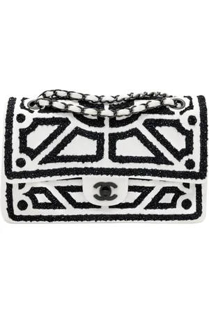 CHANEL Bolsa de hombro Garden of Versailles Double Flap mediana 2011