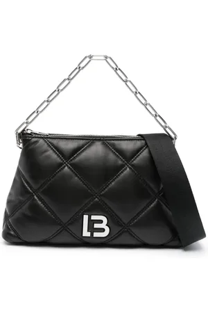 Bimba y Lola Tote trapezoidal con diseño capitonado mediana