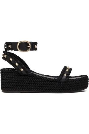 VALENTINO GARAVANI Sandalias Rockstud con plataforma de 45mm