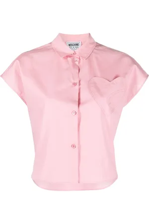 Moschino Camisa con parche de corazón