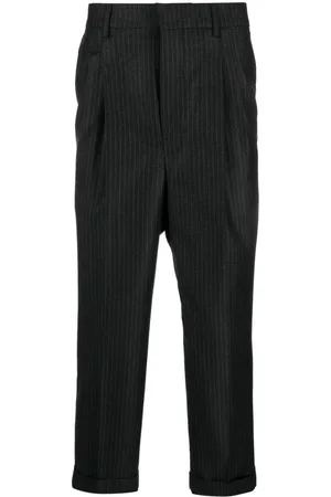 Ami Pantalones de vestir con estampado de rayas diplomáticas