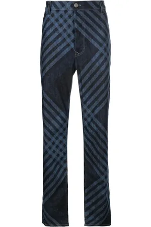 Vivienne Westwood Jeans tapered con estampado de cuadros tartán