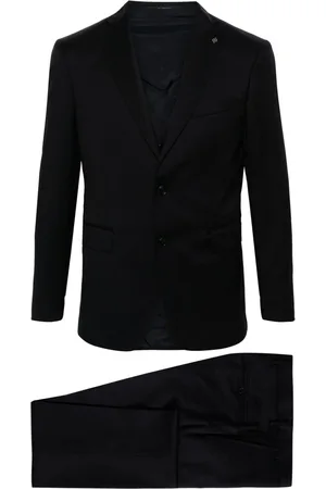 TAGLIATORE Traje con aplique del logo