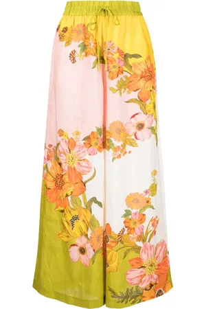 ALÉMAIS Pantalones Silas con estampado floral