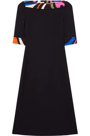 Puccini Vestido midi con estampado Iride