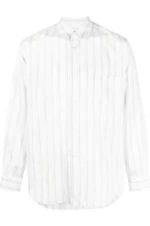 Comme des Garçons Camisa manga larga con motivo de rayas