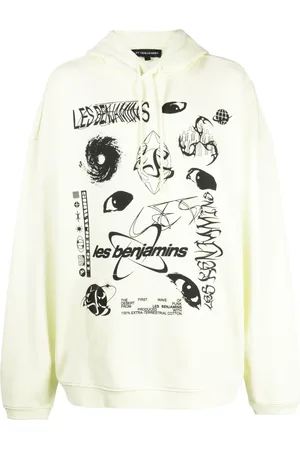 Les Benjamins Hoodie con logo estampado