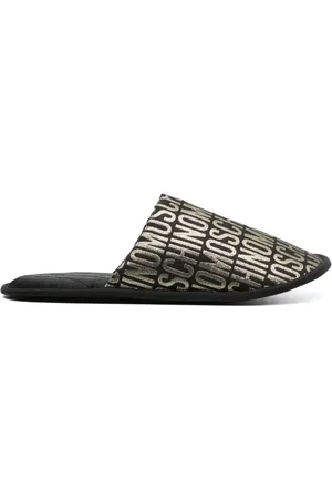 Moschino Sandalias con monograma en jacquard