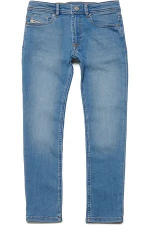Diesel Jeans rectos con logo bordado