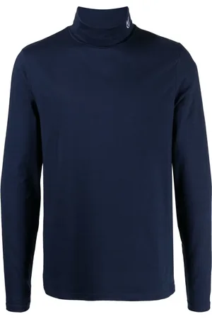 Sergio Tacchini Suéter con cuello vuelto y logo bordado