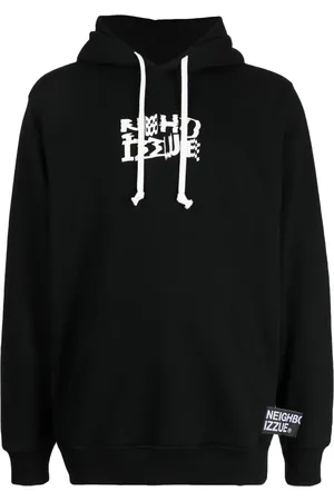 Izzue Sudadera con logo estampado de x Neighborhood