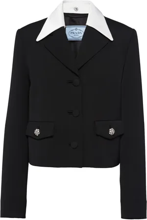 Prada Blazer con ribete en contraste