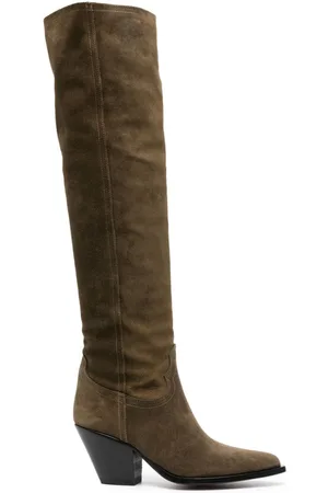 Botas altas discount de ante mujer