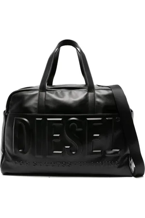 Diesel Bolsa de viaje con logo en relieve