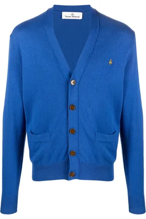 Vivienne Westwood Cárdigan con cuello en V y bordado Orb
