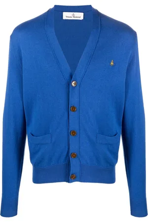 Vivienne Westwood Cárdigan con cuello en V y bordado Orb